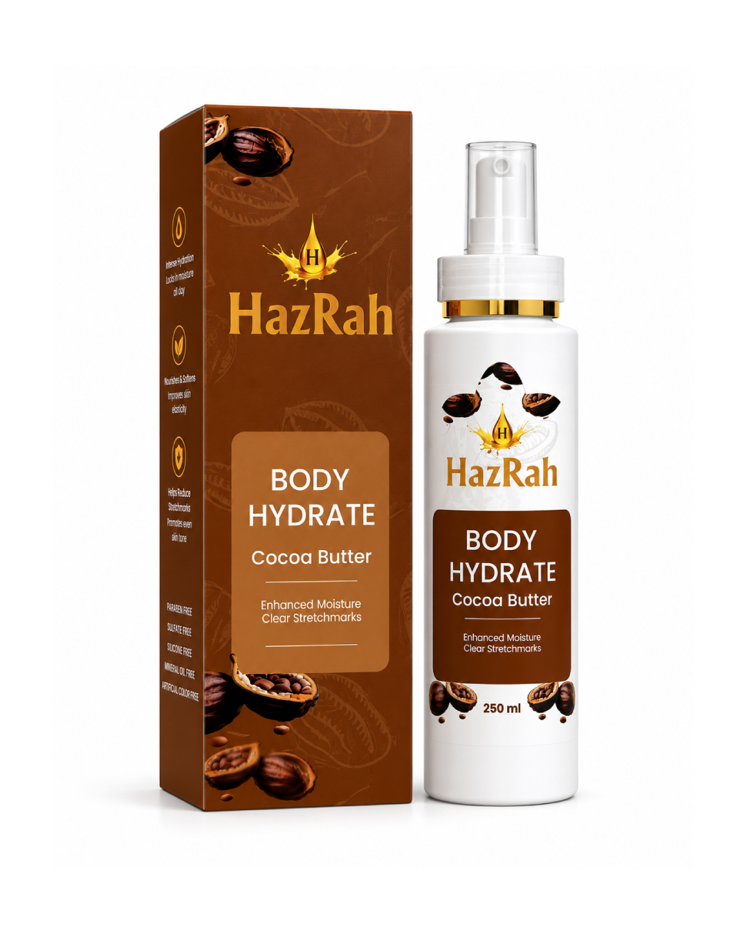 HazRah Intensive Body Hydrating - Cocoa Butter