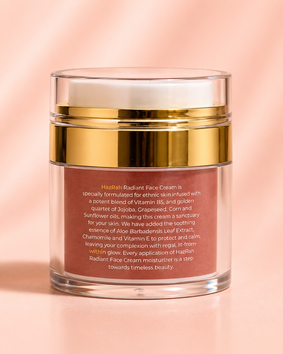 HazRah Face & Neck Radiant Moisturizing Cream - Image 6