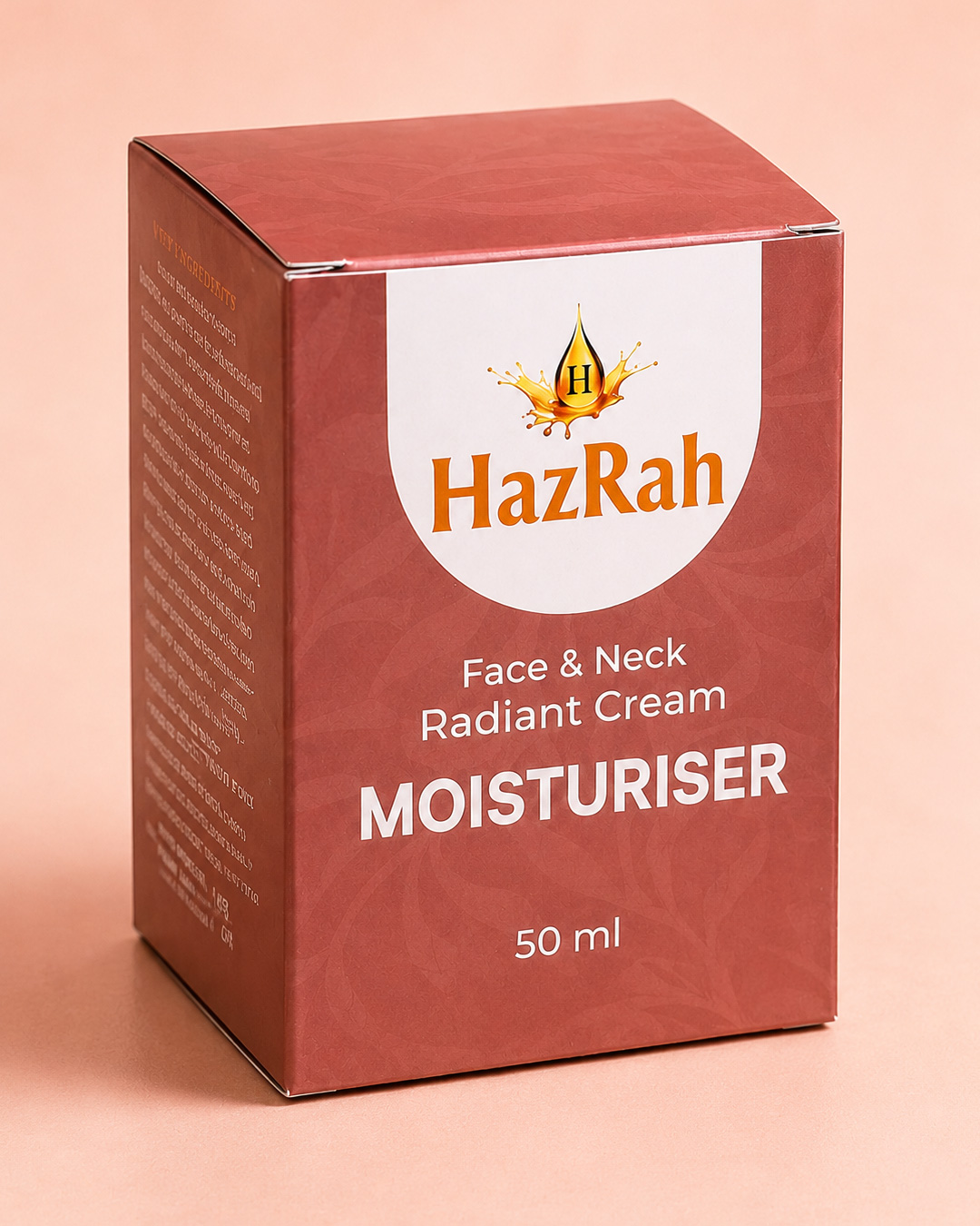 HazRah Face & Neck Radiant Moisturizing Cream - Image 3