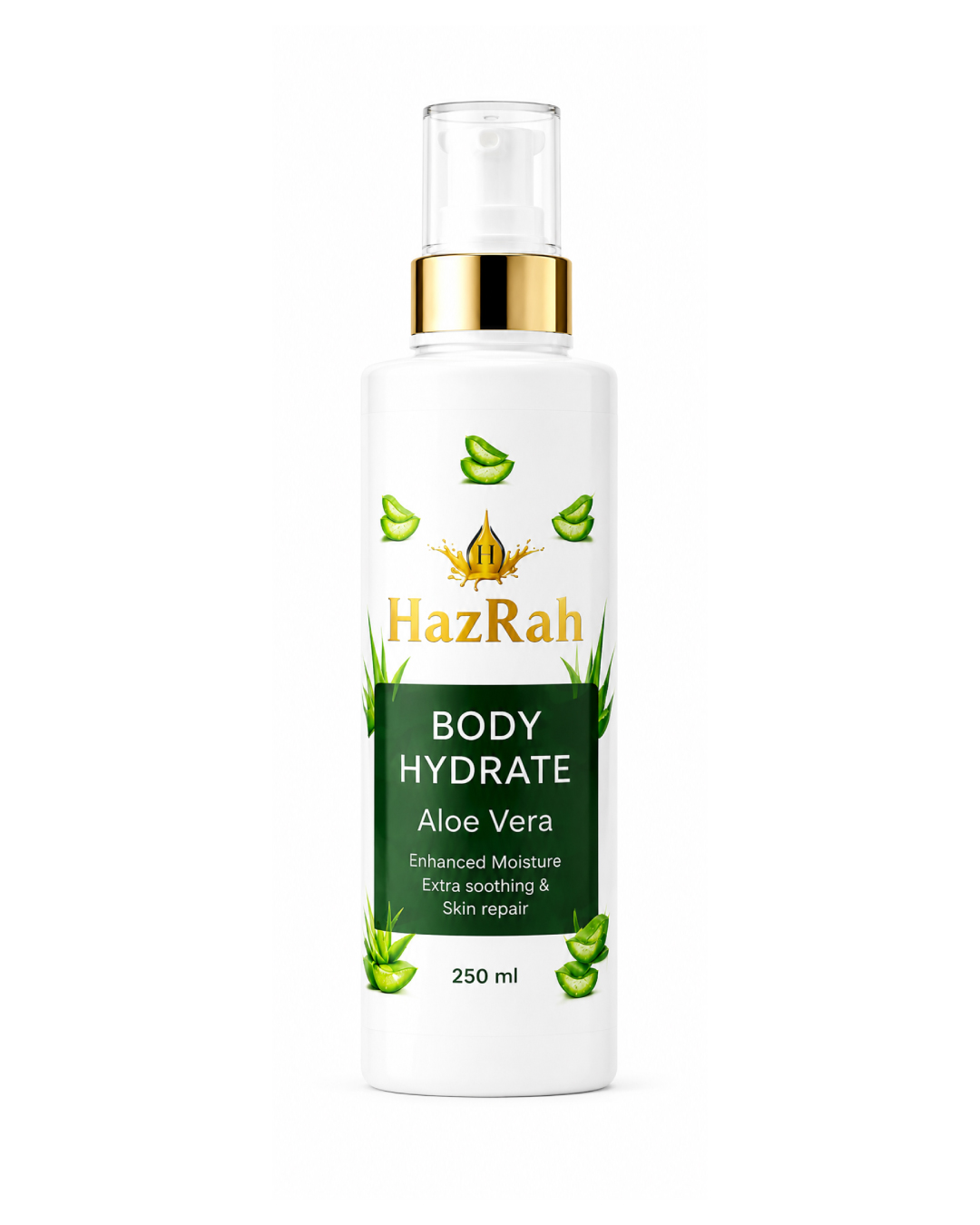 HazRah Intensive Body Hydrating Aloe Vera Lotion - Image 2